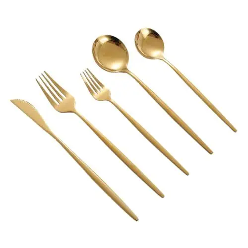 Produktbild: HEMOTON Essbesteck Set Set Steak Löffel Cutter Geschirr Für Hochzeit
