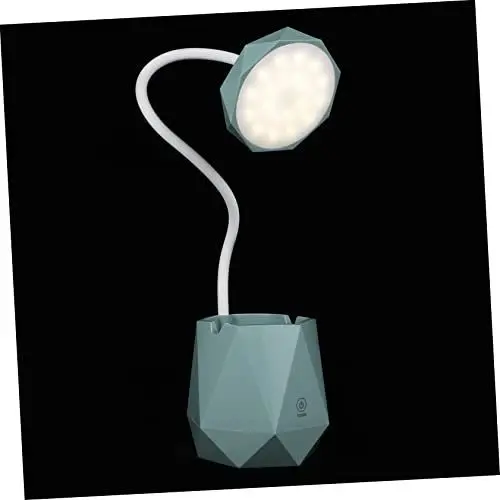 Produktbild: HEMOTON 1 Satz Stifthalter Tischlampe Led-studienlampen Desktop-nachtlicht Wiederaufladbare Tischlampe Augenschutzlampe Lampe Mit Stifthalter Schreibtisch Pp Farbwechselndes Licht Student
