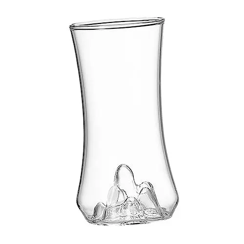 Produktbild: HEMOTON 1stück Transparentes Für Fruchtsäfte Hochwertiger Bruchsicherer Becher Für Zuhause Küche Und Gastronomie Für Heiße Und Kalte Getränke