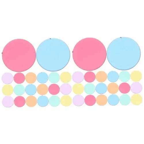 Produktbild: HEMOTON 200 Stück Chips Bingo Marker Spielmünzen Zählscheiben Party Gaming Requisite Bingo Zubehör Farbige Bingo Chips Partyspiel Requisiten Kunststoffscheiben Zählmarker Bingo