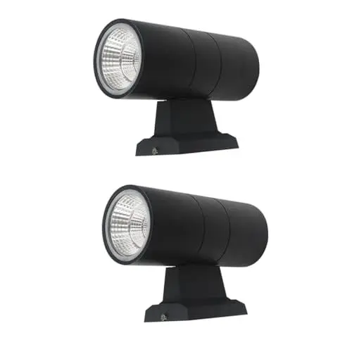 Produktbild: HEMOTON 2St wandleuchte wasserdicht Wandlampe Up- und Downlights