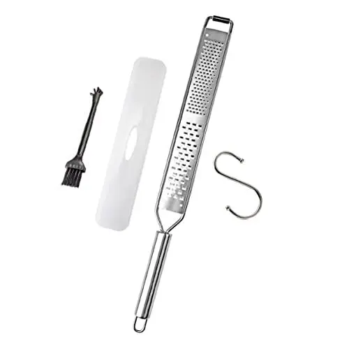 Produktbild: HEMOTON 2 Sätze Schäler spätzlehobel spachtel Gemüseschneider Zitronenschale Reibe Gemüsehobel Zwiebelschneider Chopper Käsemühle Käsehobel backen Rostfreier Stahl