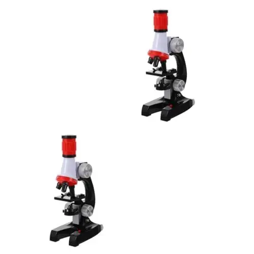 Produktbild: HEMOTON 2 Sets Mikroskop Frühes Lernspielzeug Wissenschaftliches Spielzeug Für Kinder Vergrößerung Wissenschaftliches Spielzeug Für Kinder Wissenschaftskits Für Kinder