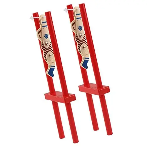 Produktbild: HEMOTON 2 Stück Zugpuppe Kinderspielzeug Spielzeug Kinderspielzeug Marionetten Lustige Marionetten Pädagogisches Spielzeug Spielzeug Für Kinder Figur Handwerk Einzigartige Puppen