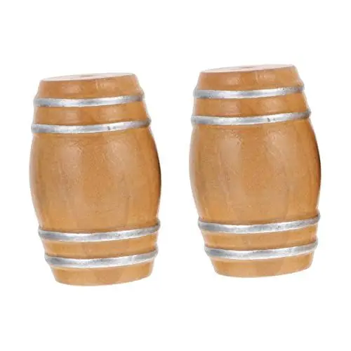 Produktbild: HEMOTON 2st Bier Aus Dem Holzfass Miniatur-bierfassfigur Aus Holz Mini Wein Getränkegarnitur Miniaturen Puppenhausdekoration Miniatur-weinflaschen Spirituosenfass Jahrgang Bierdose