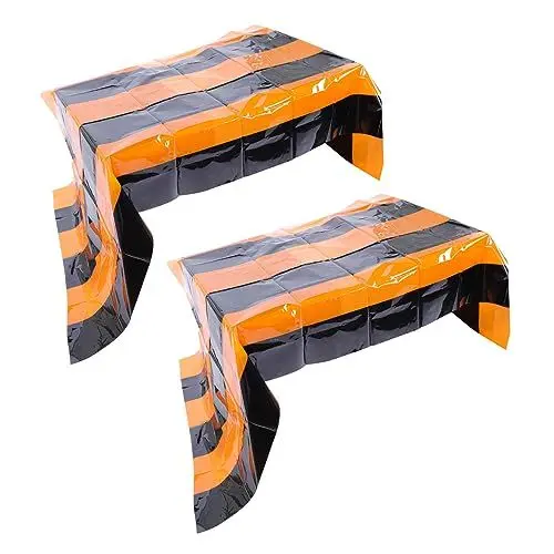 Produktbild: HEMOTON Glatte Tischdecke Dekorative Tischdecke Halloween-party-tischdecke Party-layout Tischdecke Heimdekoration