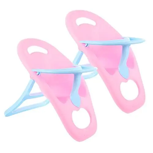 Produktbild: HEMOTON 2st Hamster Hochstuhl Guinea-Sofa Puppenhaus Hochstuhl Tierspielzeug Hochstuhl Für Babys Möbel Käfige Für Kleintiere Babypuppe Für Frauen Rattenstuhl Kind Kleine Tiere Mini Plastik