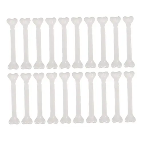 Produktbild: HEMOTON 30St Halloween-Requisiten Halloween-Skelett Plastikskelett Halloween Scherzartikel Halloween Dekoration Knochen Modelle Halloween-Dekoration Partyzubehör Schreibtisch Dekorationen