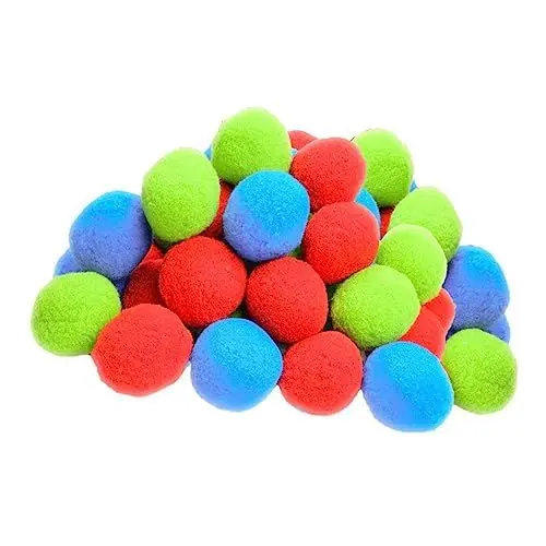 Produktbild: HEMOTON 30st Unterhaltungsparty Wasserball Wiederverwendbare Wasserballons Für Kinder Soaker-bombenball Spritzwasserbälle Wasserspielbälle Springende Wasserbälle Poolspielzeug Polypropylen