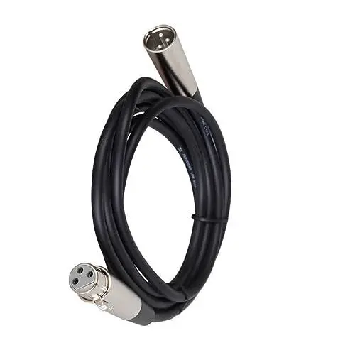 Produktbild: HEMOTON 3 Xlr-kabel Mikrofonkabel Black