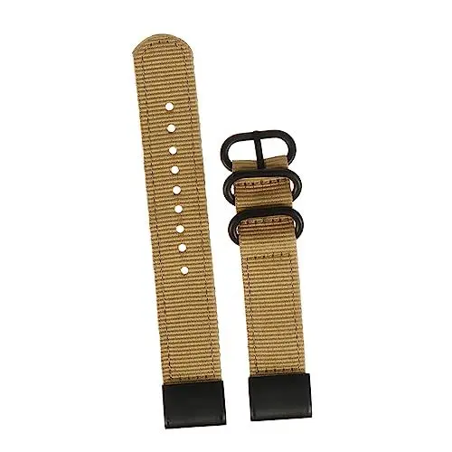 Produktbild: HEMOTON 3stücke Nylon-uhrenarmband Für Fenix Schnellwechsel-gurt Atmungsaktiv Und Flexibel Für Herren Ersatzarmband Für Sportuhren Komfortabel Und Strapazierfähig
