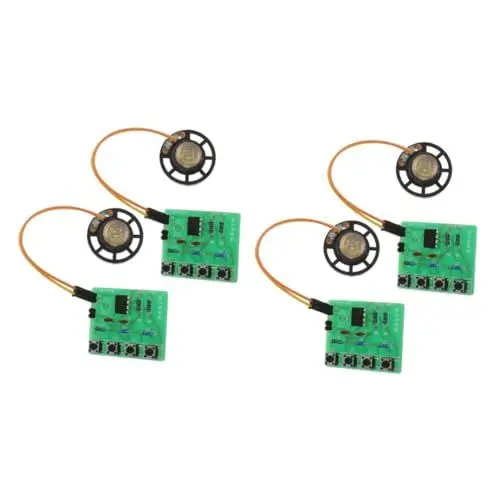 Produktbild: HEMOTON 4 Sätze Schweißset Lötübungsteile Oszillator Lötmaterial Oszillator DIY Löten DIY Löten Oszillator Musikoszillator DIY Löten Elektronisches Instrument