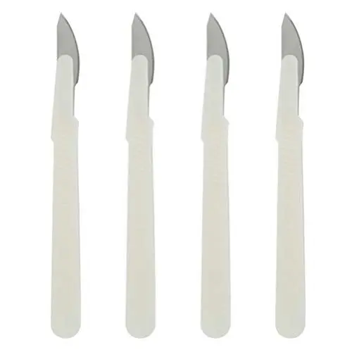 Produktbild: HEMOTON 4 Stück Brotmesser Bäckermesser Brot Lahm Scoring Tool Set Teigmesser zum Schneiden von Brot, Bagels, Kuchen
