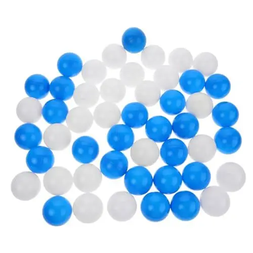 Produktbild: HEMOTON 50 Stück Kinder Ozeanball Sensorisches Bällebad Badeball Spielzeug Poolball Trampolin Ball Bällebad Nachfüllbälle Dekorative Gruben Ball Laufstall Ball Kleinkinder