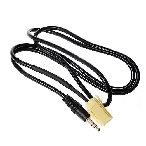 Produktbild: HEMOTON Aux Audio Kabel Für Alfa Hochwertiges Verbindungskabel Für Smartphone Musikgeräte Für Auto Und Zuhause