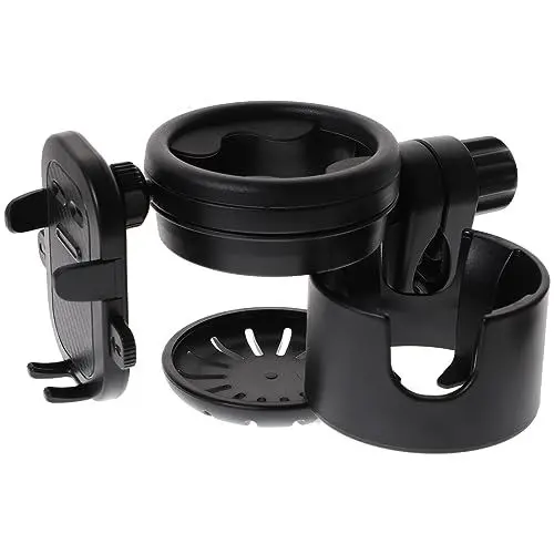Produktbild: HEMOTON Universal-Cup-telefonhalter Für Kinderwagen Kompatibel Mit Bettgeländer-armlehnen