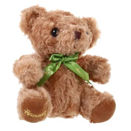 Produktbild: HEMOTON Bärenpuppe Stofftier Stoffbär Plüschbären Die Deine Stimme Aufzeichnen Süßes Stofftier Süße Bärenpuppe Bezauberndes Bärenspielzeug Plüschbär Zuhause Bärenpuppe