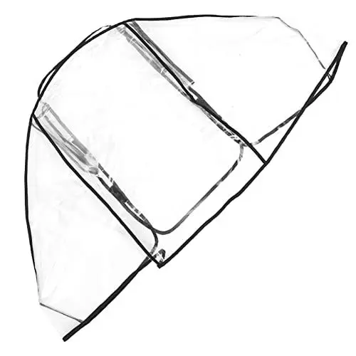 Produktbild: HEMOTON Dreirad Regenschutz Für Kinderwagen Regenschutz Für Doppel Kinderwagen Winddichte Abdeckung Doppel Kinderwagen Regen Windschutz Doppel Kinderwagen Winddichte Abdeckung