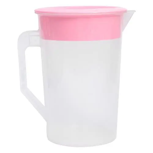 Produktbild: HEMOTON Flasche Kaltes Wasser Cold Brew Teeflasche Limonadenkrug Aus Kunststoff Klarer Wasserkocher Saft Wasserkocher Für Getränke Milch Eistee Krug Mit Kaffee Plastik
