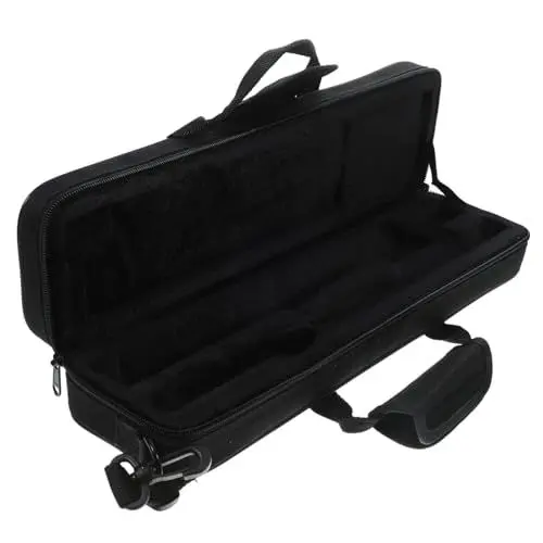 Produktbild: HEMOTON Flötentasche 16-loch-17-loch-flöte Zuverlässige Musikinstrumententasche Tragbare Tragetasche Für Flöten Koffer Hartschale Von Musikinstrumenten Rucksack Oxford-Stoff Gepolstert