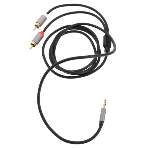 Produktbild: HEMOTON 3 5-mm-kopfhörer-verlängerungskabel 1 5 M Stereo-audiokabel mit Anschlüssen für Einfache
