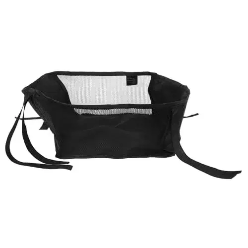Produktbild: HEMOTON Universal Kinderwagen Bodentasche - Praktischer Organizer Aus Oxford-Stoff Für Flaschen Windeln Und Zubehör - Ideal Für Alltag Und Reisen