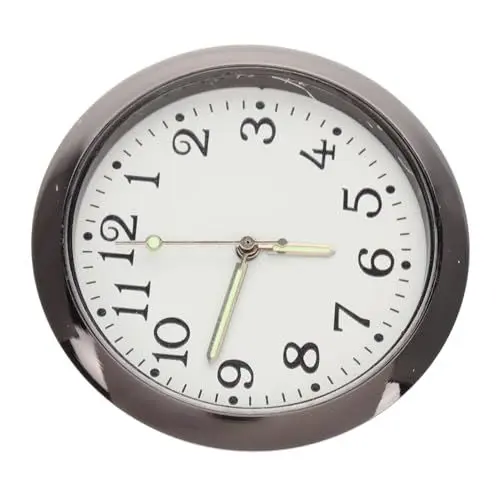 Produktbild: HEMOTON Realistische Elektronische Mini-wanduhr Für Puppenhaus-Einrichtung Und Miniaturszenen