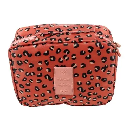 Produktbild: HEMOTON Reise-Kosmetiktasche Makeup Tasche Hängende Waschtasche Tragbare Kosmetiktasche wasserdichte Waschtasche Wasserdichter Kulturbeutel Reisen Unterwäsche Reisetasche