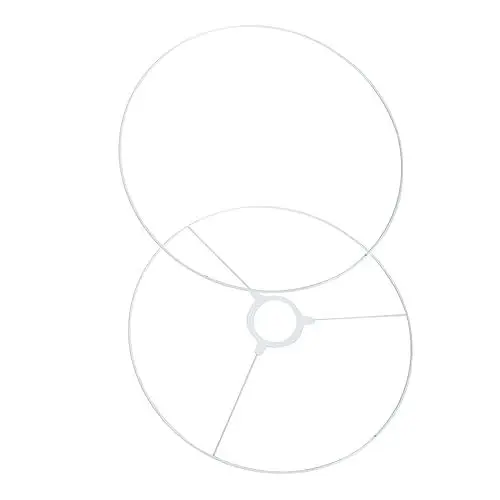 Produktbild: HEMOTON Laterne Tisch Lampe Schatten Stabilen Eisen Lampenschirm Rahmen Einfache Installation Für E27