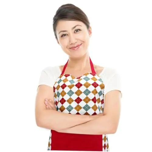 Produktbild: HEMOTON Schürze protect schutz ölmalerei ölbilder baumwollstoff kichen küche easy-clean toguard kitchen apron oil paints Kochlätzchen hängender Hals schmücken Fräulein Polyester Baumwolle