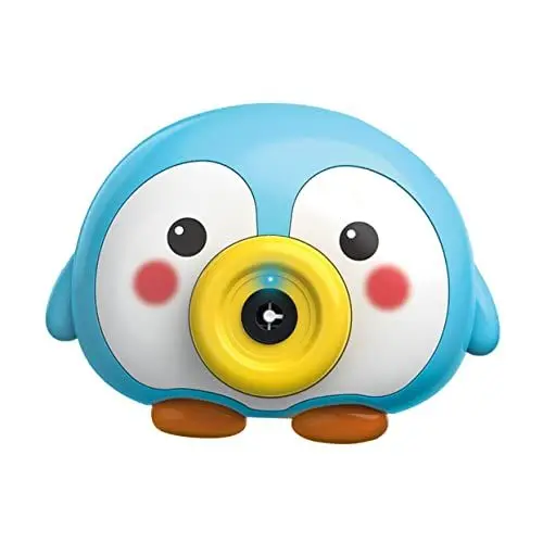 Produktbild: HEMOTON Seifenblasenmaschine Spielzeug seifenblasenmaschine für Kinder Bubble Machine for Blasenmaschine für Kinderanimation Pinguin-Blasenmacher Blasenmacher Spielzeug Blue