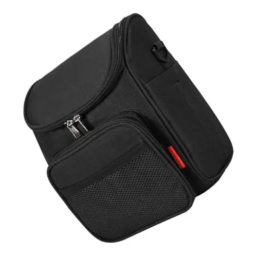 Produktbild: HEMOTON Tasche kindertragerucksack babytragetücher babyflaschen halterung Kinderwagen Organizer für kinderwagen pram organizer bag Wiege zum Aufhängen Windelbehälter Oxford Black