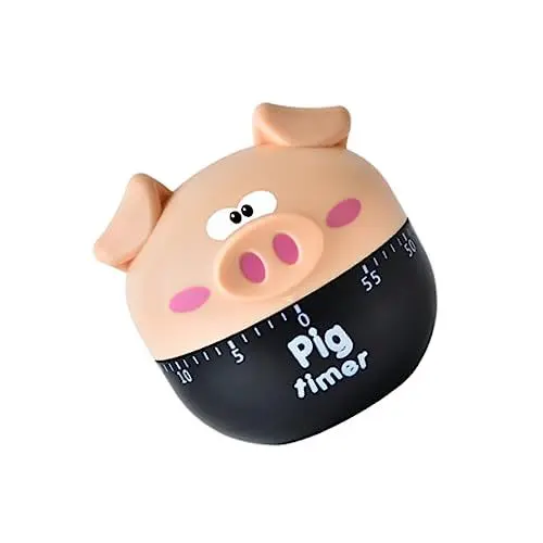 Produktbild: HEMOTON Wecker Timer Herrenuhren Küche Zeitschaltuhr Küche Zeitmesser Digitale Uhren Spiel-Countdown-Uhr Tierspielzeug Aufziehen Digitaluhr Kinderuhr Eierkocher Anzahl Erinnerung Arbeit
