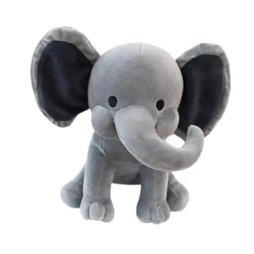 Produktbild: HEMOTON beruhigende Spielsachen elefantenkissen plüschtier Plüschhandtücher Stofftier Elefant Babyhandtücher Spielzeuge beruhigendes Spielzeug für Babys beschwichtigen Handtuch