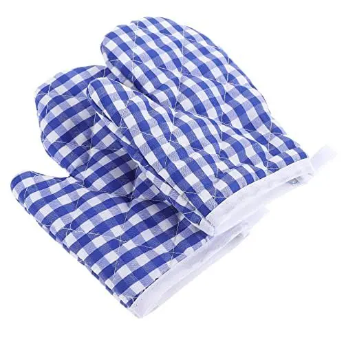 Produktbild: 2PCS Ofenhandschuhe Weihnachten Kinder Backhandschuhe Kinder Küchenhandschuhe Topfhandschuhe Küche Kochen Handschuhe Kochen Backen Handschuhe Backofenhandschuhe