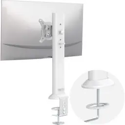 Produktbild: HEMUDU Einzelner Schreibtisch-Monitorarm-Halterung, passend für 33 cm bis 81,3 cm Flache, Gebogene Computer-Bildschirme mit Drehgelenk, höhenverstellbar, drehbar, hält bis zu 35 kg