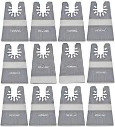 Produktbild: HEMUNC 12Stk multitool sägeblätter Schaber für multitool werkzeug
