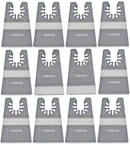 Produktbild: HEMUNC 12Stk multitool sägeblätter Schaber für multitool werkzeug