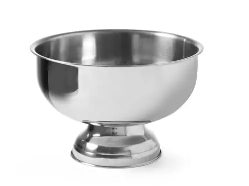 Produktbild: HENDI Champagnerkühler Economic, Weinkühler und Ständer, Sektkühler, 9,5L, ø350x(H)230mm, Edelstahl
