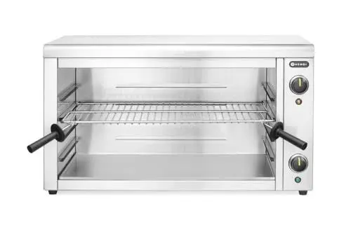 Produktbild: HENDI Salamander 800, Modell 800, Elektrogrill, Elektro-lift, Einstellbar von 50°C, 300°C, Innenabmessungen 646x408x(H)337mm, 230V, 3600W, 800x472x(H)456mm, Edelstahl