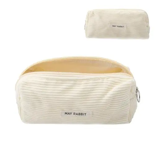 Produktbild: HENGBIRD 2PCS MäPpchen,FedermäPpchen MäPpchen Aesthetic Pencil Case Federtasche Aesthetic MäPpchen SchlampermäPpchen FedermäPpchen Erwachsene Federpenal Federmappe MäPpchen Teenager MäPpchen MäDchen