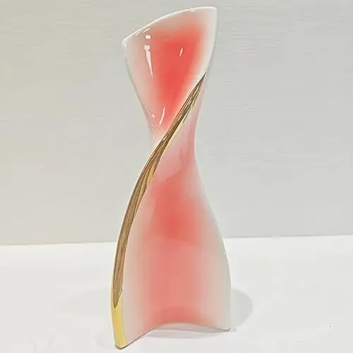 Produktbild: Hengqiyuan Keramikvasen 3er-Set Blume Trockenblumenvase Vase Vase für Moderne Wohnkultur Dekorative Vasen Home Office Wohnzimmer,Gelb