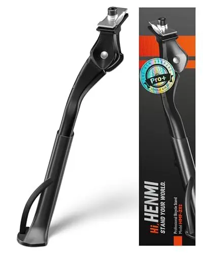 Produktbild: HENMI Fahrradständer 24-29 Zoll Pro+, Höheverstellbar Mittelständer für E-Bike, Montainbike, Trekkingrad, Cityrad, Max Belastung 45kg