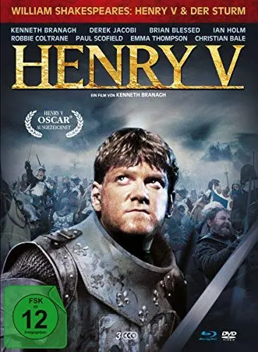 Produktbild: Henry V - limitiertes 3-Disc Mediabook (DVD + Blu-ray) inkl. Booklet
