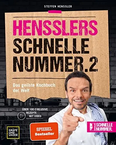 Produktbild: Hensslers schnelle Nummer 2: Das geilste Kochbuch der Welt (Promi- und Fernsehköch*innen)