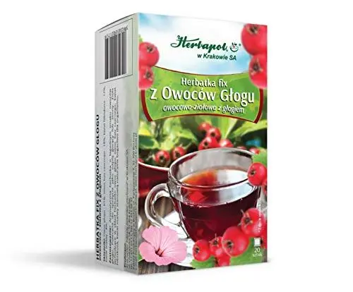 Produktbild: Herbapol w Krakowie Tee fix aus Weißdornfrüchten, 20 Teebeutel, Hawthorn Tea Fix