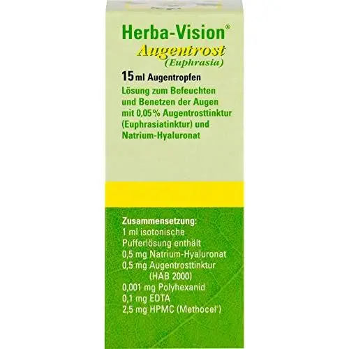 Produktbild: Herba-vision Augentrost Augentropfen, 15 ml