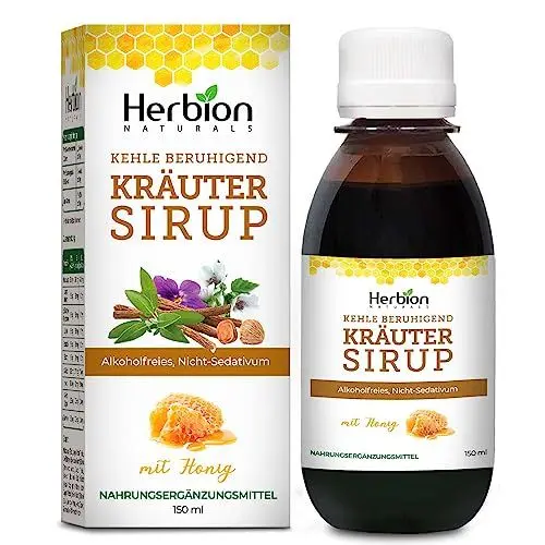 Produktbild: Herbion Naturals, Hustensaft mit El Jarabe Para La Tos Con Miel natürlich beruhigt Hals, grün, Honig, 5 Fl Oz