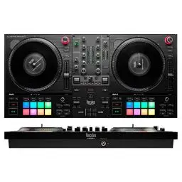 Produktbild: Hercules DJControl Inpulse T7 Motorbetriebener 2-Deck-DJ-Controller in Schwarz