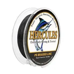 Produktbild: Hercules Super Cast 100m - 2000m 109-2196 Yards Geflochtene Angelschnur 6lb - 100lb Test für Salzwasser Süßwasser PE Geflecht Fischdraht Superline 4 Stränge